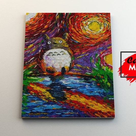 Totoro #2 - Canvas Mérida Fine Print Art