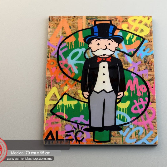 Monopoly Art #1 - Canvas Mérida Fine Print Art