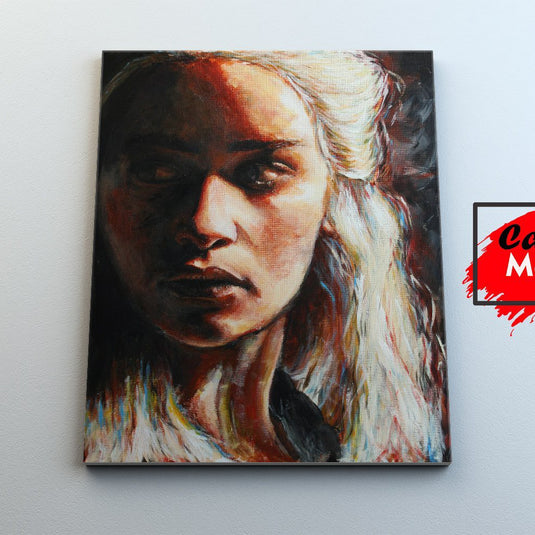 khaleesi - Canvas Mérida Fine Print Art
