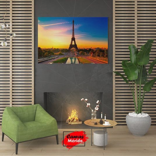 Torre Eiffel - Canvas Mérida Fine Print Art