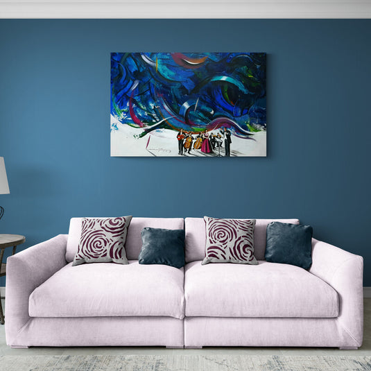 Musicians Art - Canvas Mérida Fine Print Art