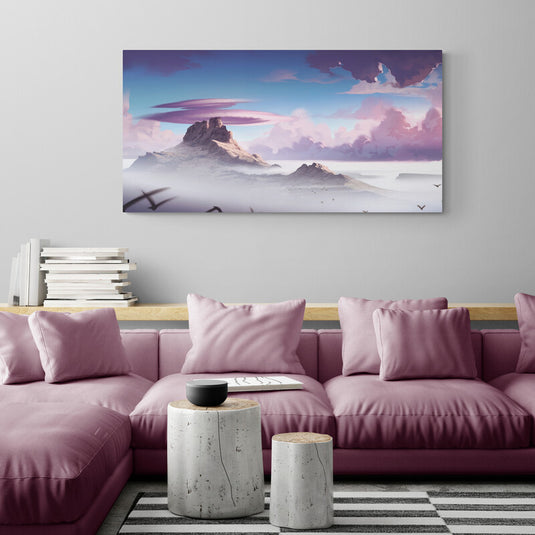 Nubes Rosadas - Canvas Mérida Fine Print Art