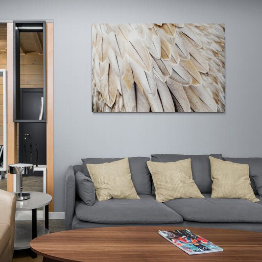 Owl Feathers - Canvas Mérida Fine Print Art