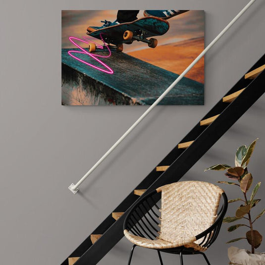 Skateboarding - Canvas Mérida Fine Print Art