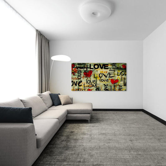 Street Love - Canvas Mérida Fine Print Art