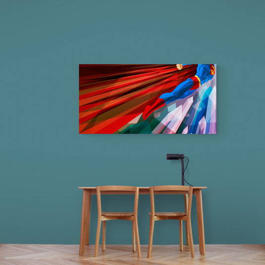 Superman Flying - Canvas Mérida Fine Print Art