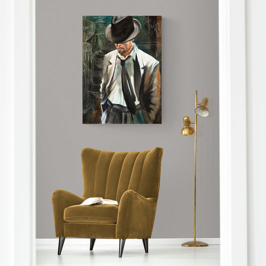 The Man - Canvas Mérida Fine Print Art