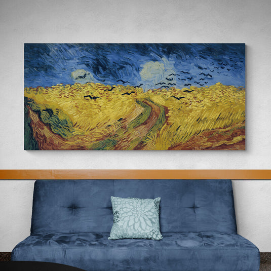 Trigal con cuervos (Vincent Van Gogh)