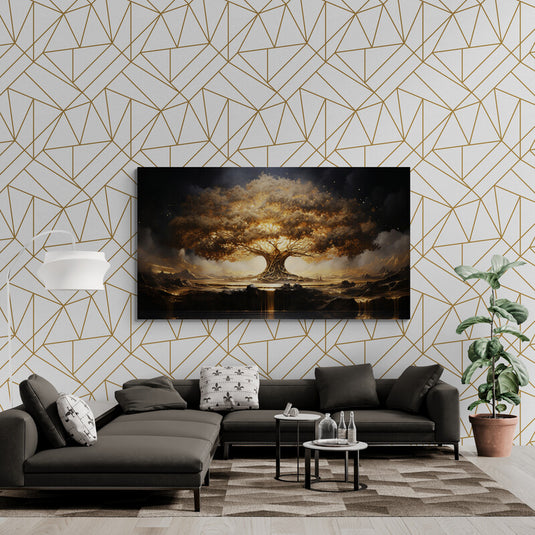 Arbol Iluminado Horizontal