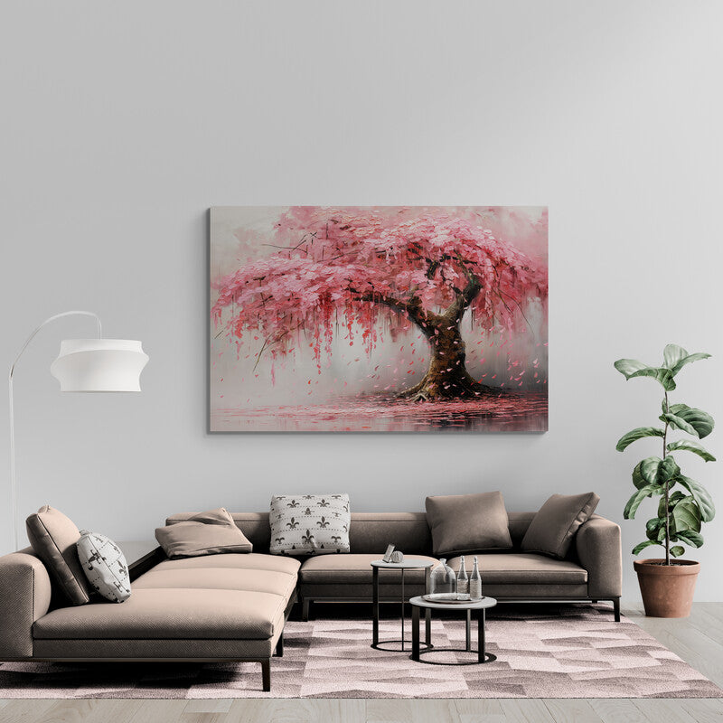 Blossom Tree Painting - Canvas Mérida Cuadros Decorativos