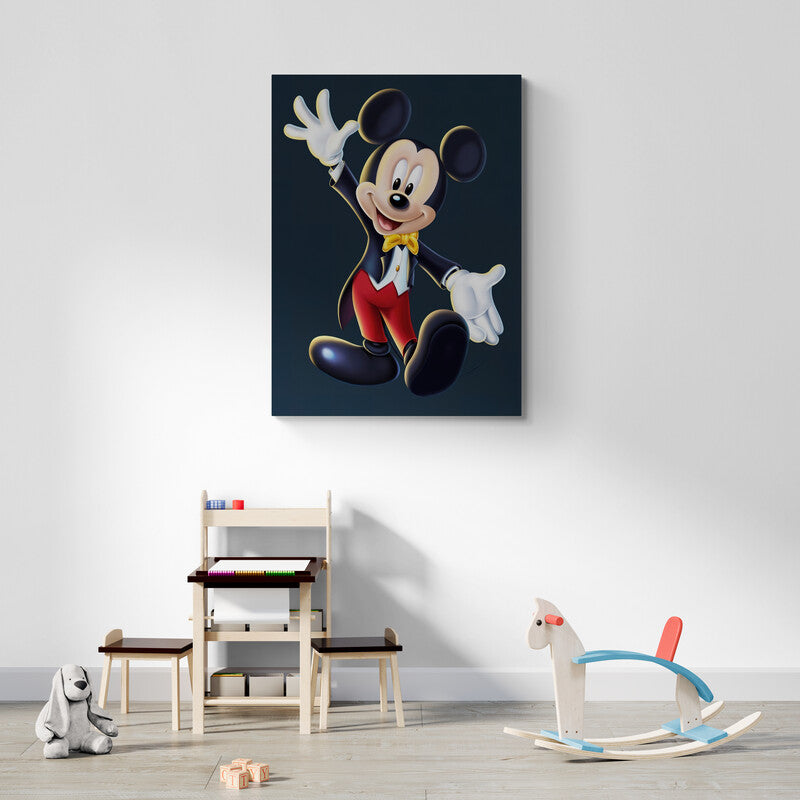 Disney mickey - Canvas Mérida Fine Print Art