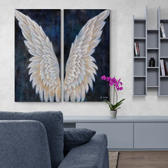 Divine Wings - Canvas Mérida Fine Print Art