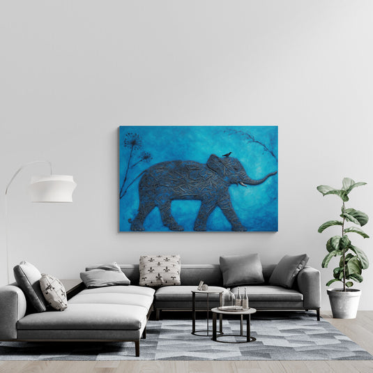 Elefante Paraíso Azul