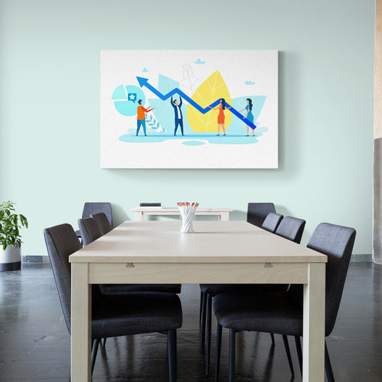 El poder de la colaboración - Canvas Mérida Fine Print Art