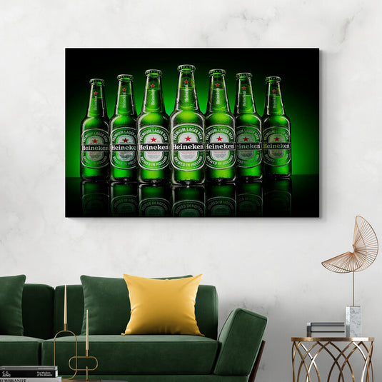 Heineken #3 - Canvas Mérida Fine Print Art