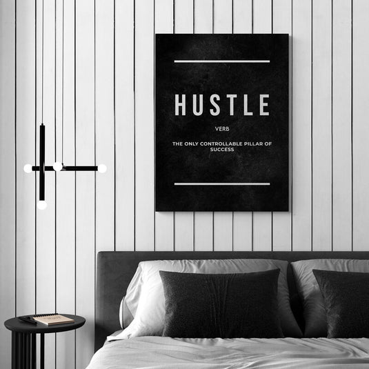 Hustle con definición motivacional