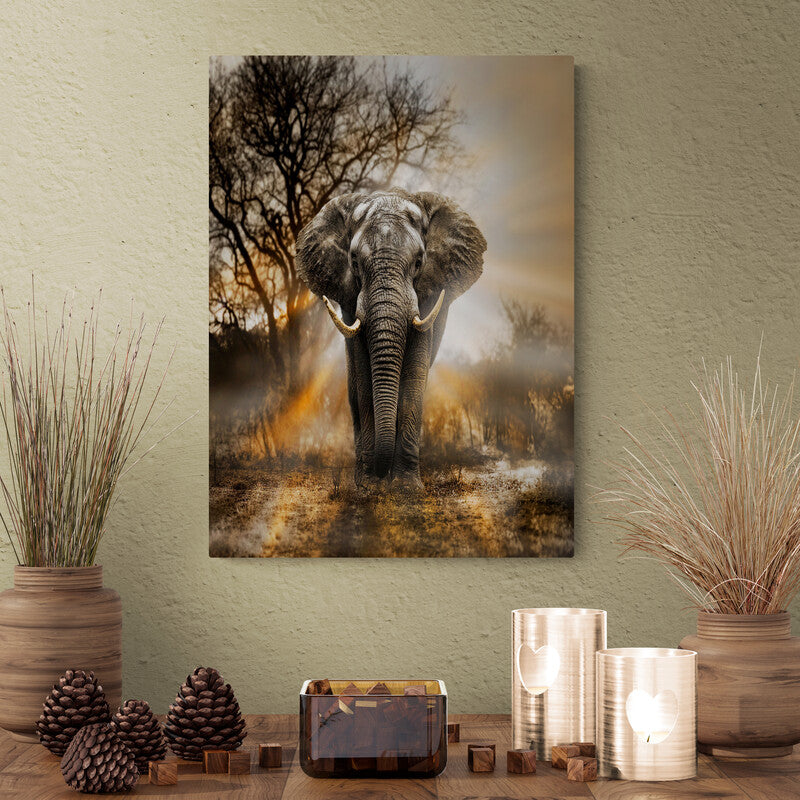 Imponente elefante - Canvas Mérida Fine Print Art
