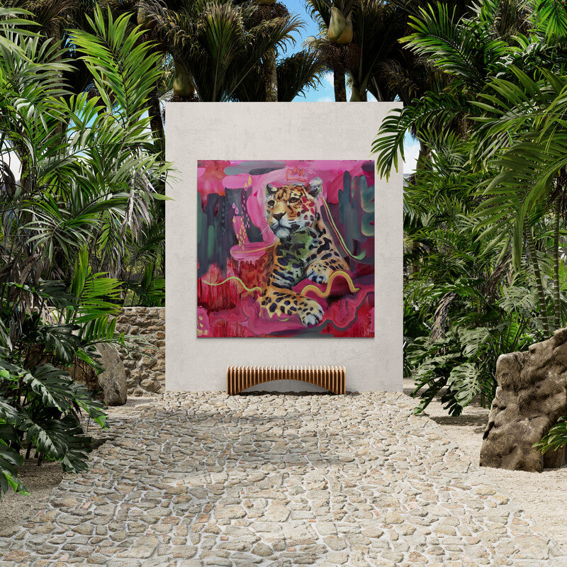 Jaguar print - Canvas Mérida Cuadros Decorativos