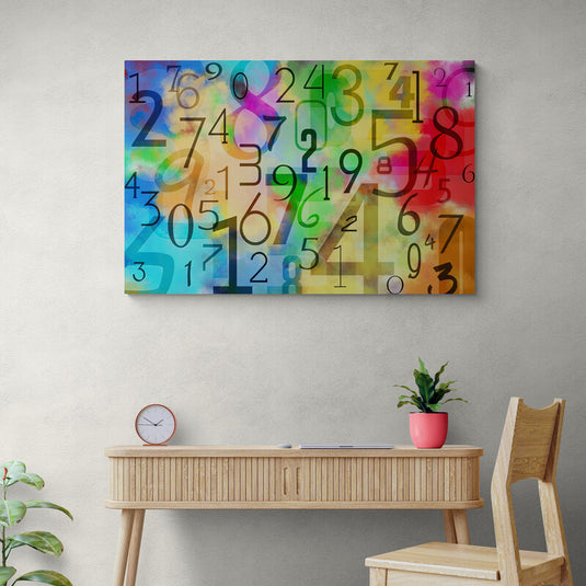 La magia de las cifras - Canvas Mérida Fine Print Art