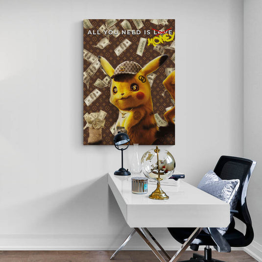 Pikachu de Lujo: All You Need is Money