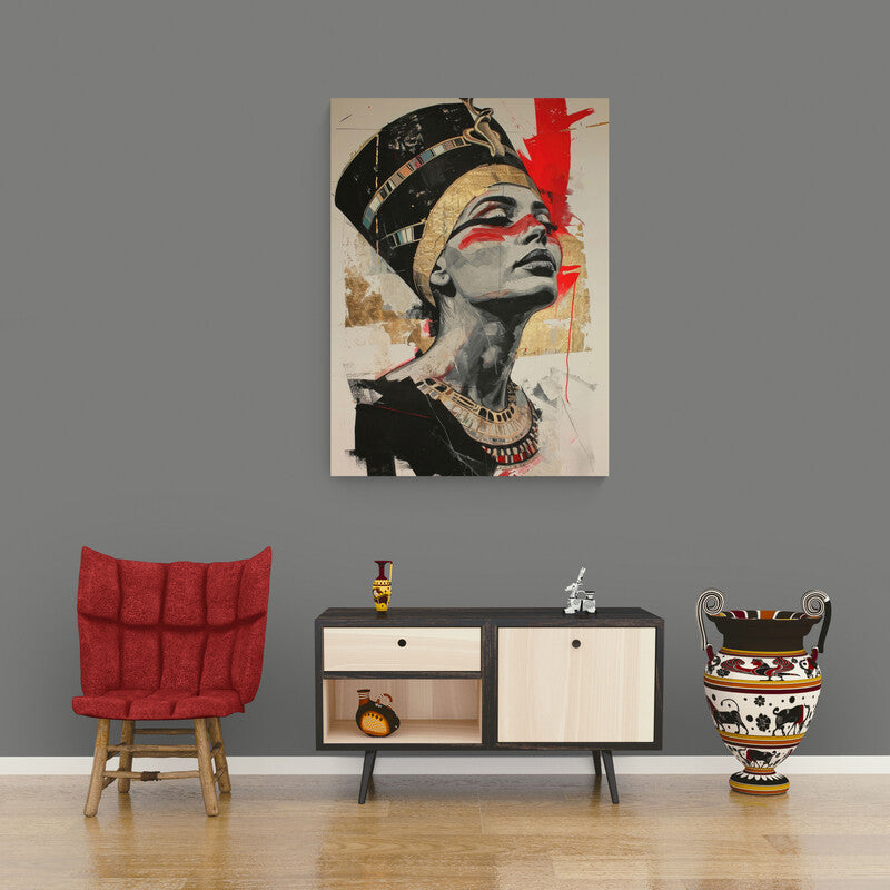 Red Cleopatra - Luna Mendoza - Canvas Mérida Cuadros Decorativos