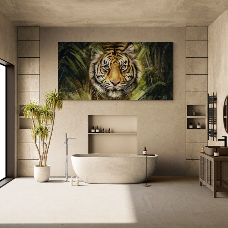 Tigre en la selva - Canvas Mérida Cuadros Decorativos