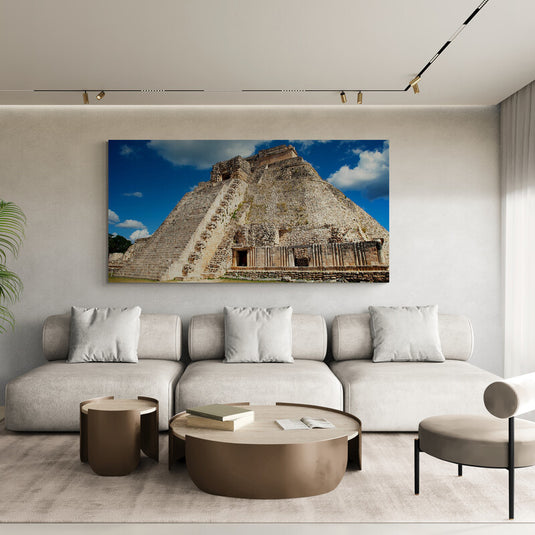 Uxmal Yucatán - Canvas Mérida Fine Print Art