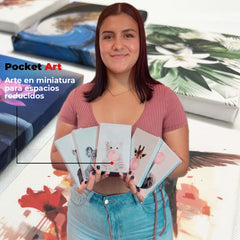 Pocket Art Abstracto - Canvas Mérida Fine Print Art