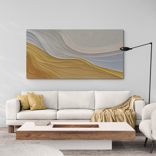 Dunas de Seda — Ondas Doradas en Calma