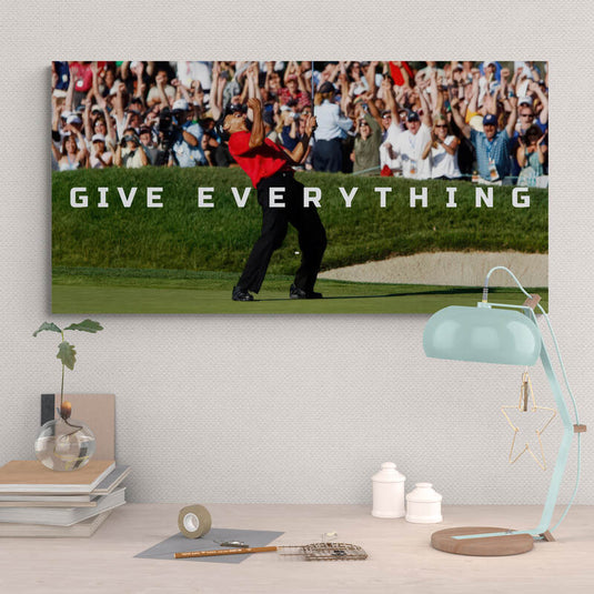 Give everything