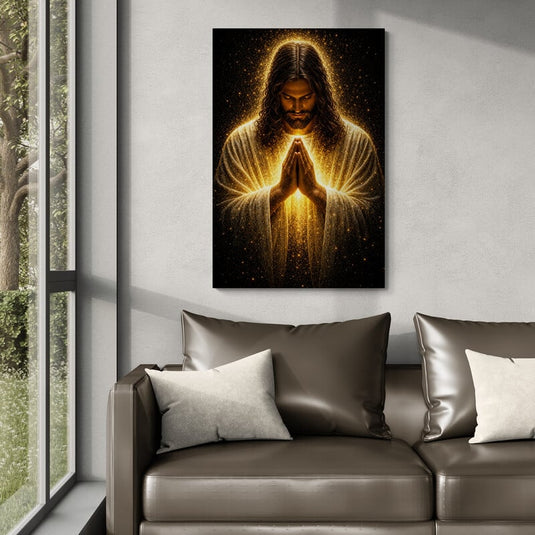 Luz Divina — Oración en Oro
