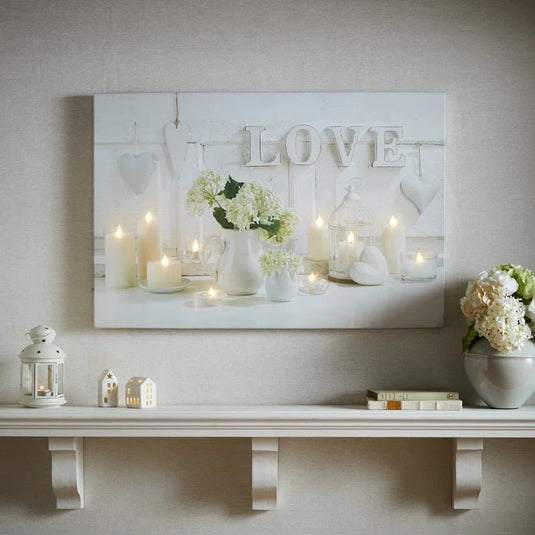 Luz y Amor — Romanticismo en Blanco
