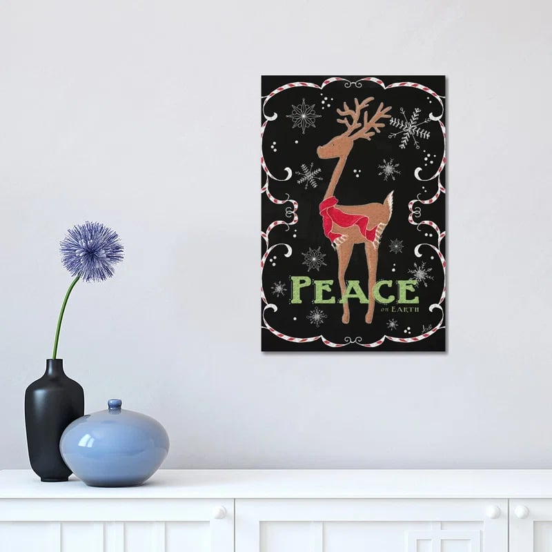 Peace on Earth — Reno Navideño Chalk Art