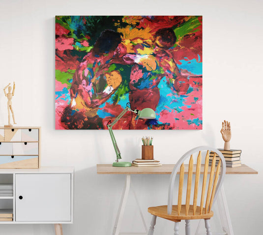 Rocky vs Apolo - Canvas Mérida Fine Print Art