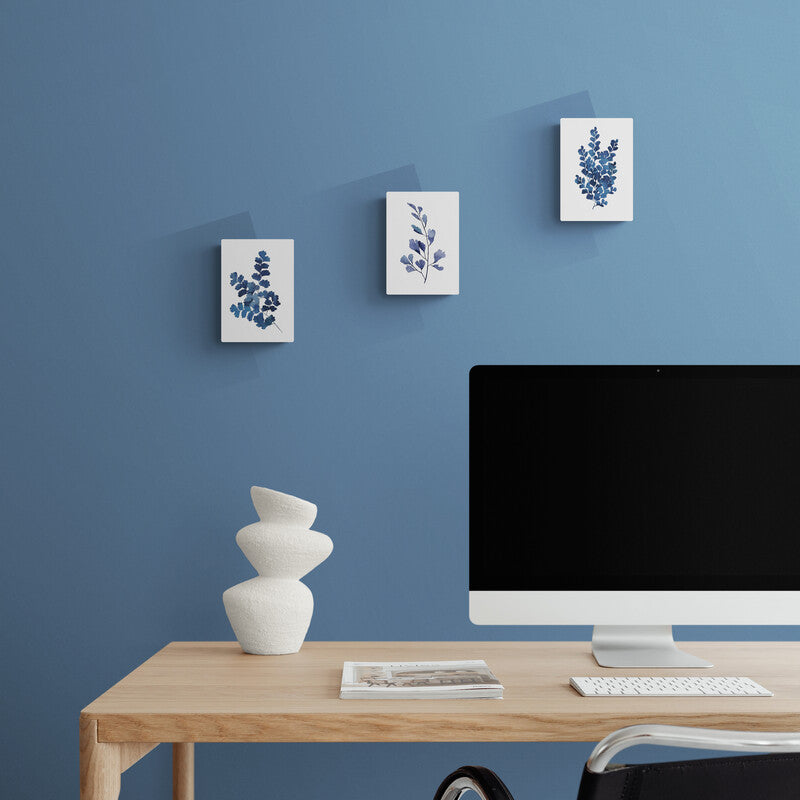 Pocket Art Set Blue Twigs - Canvas Mérida Cuadros Decorativos