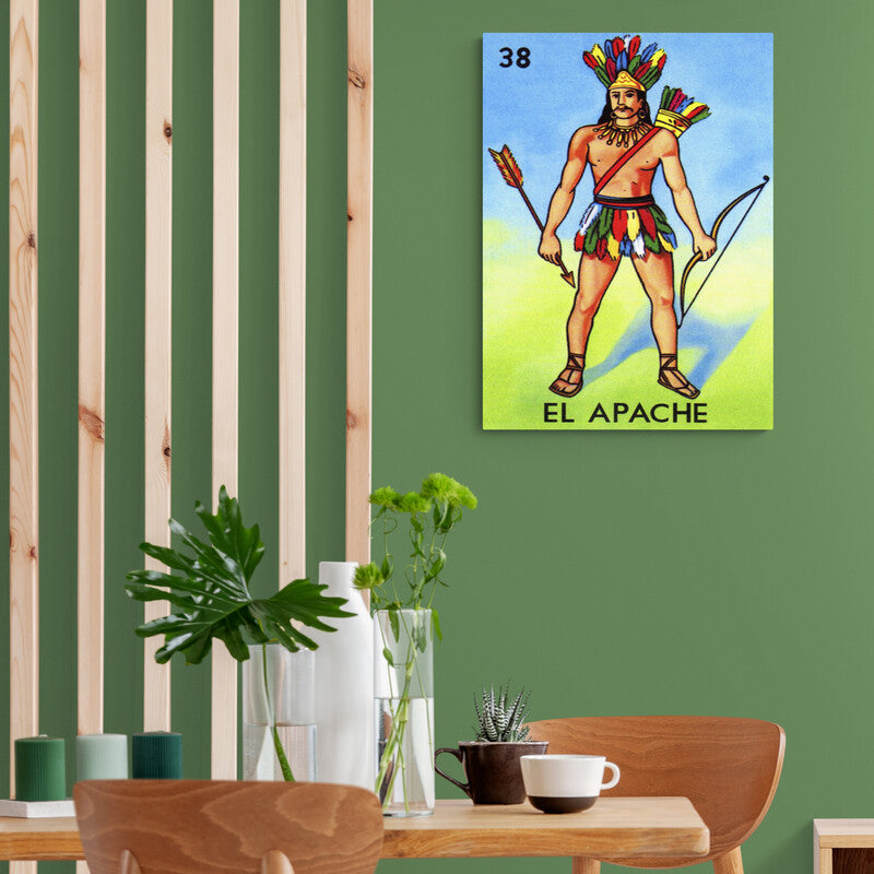 38 El Apache - Canvas Mérida Fine Print Art