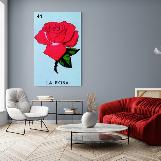 41 La Rosa - Canvas Mérida Fine Print Art