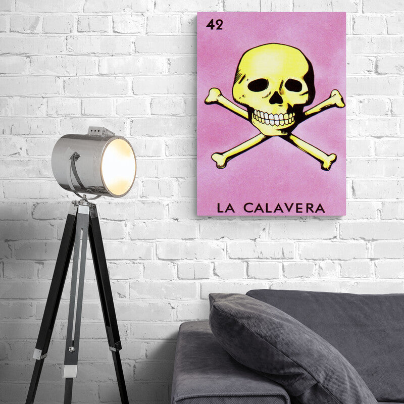 42 La Calavera - Canvas Mérida Fine Print Art