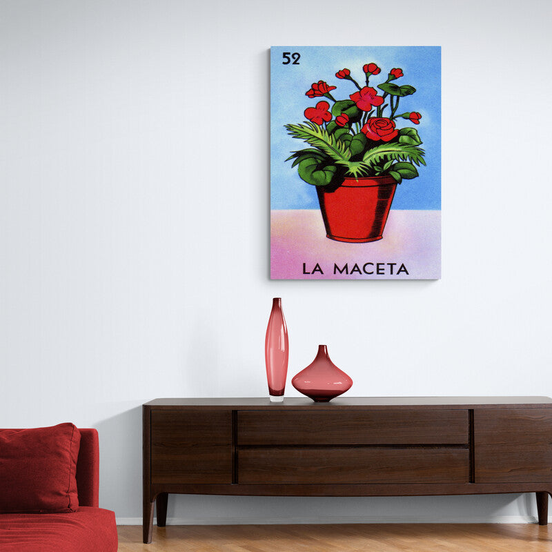 52 La Maceta - Canvas Mérida Fine Print Art