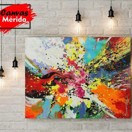 Abstract Art - Canvas Mérida Fine Print Art