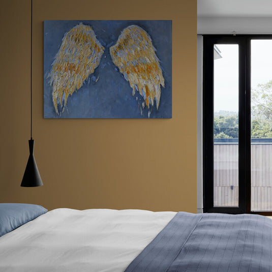 Angel Wings Painting - Canvas Mérida Fine Print Art