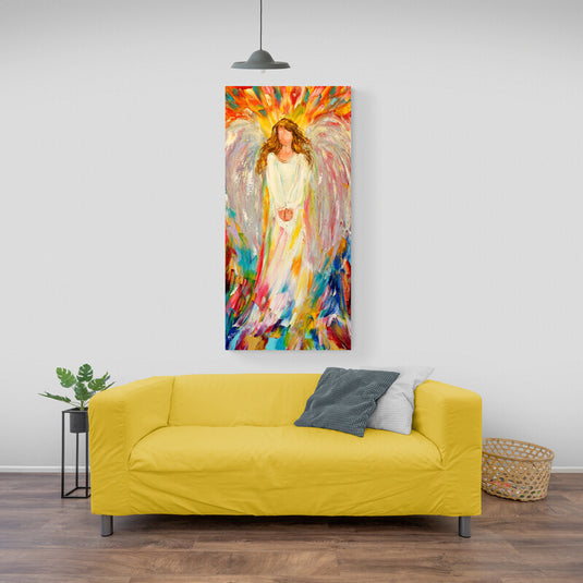 Angel of Affection - Canvas Mérida Fine Print Art
