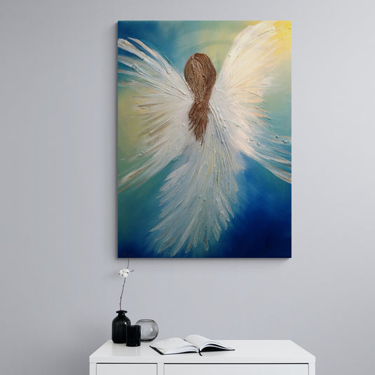 Angel of My Guard #2 - Canvas Mérida Fine Print Art