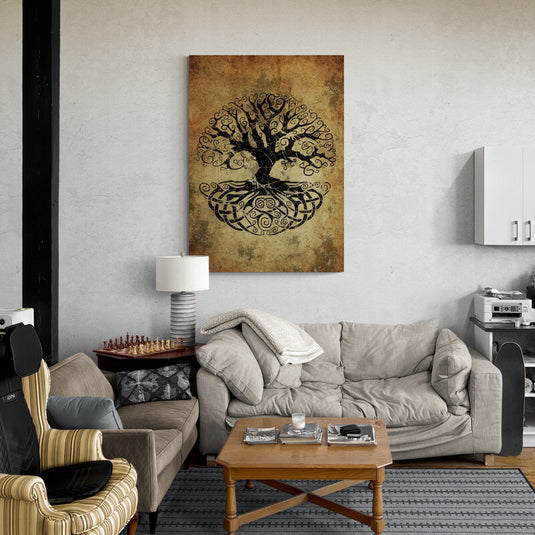 El Árbol de la vida - Canvas Mérida Fine Print Art