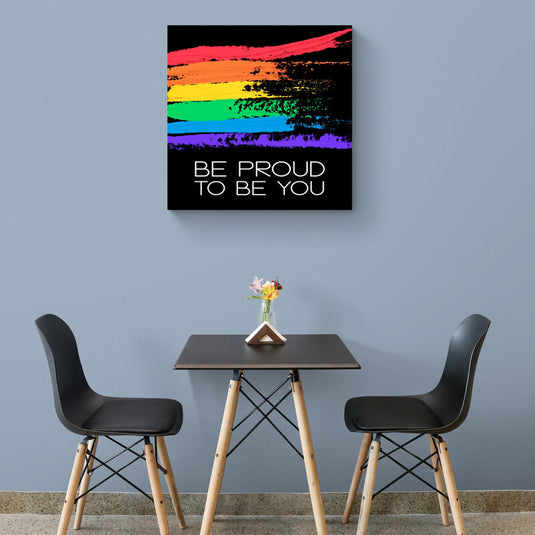 Be Proud - Canvas Mérida Fine Print Art