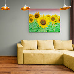 Beautiful Sunflowers - Canvas Mérida Fine Print Art