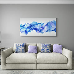 Blue Waves - Canvas Mérida Fine Print Art