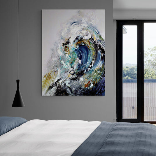 Brave Wave - Canvas Mérida Fine Print Art