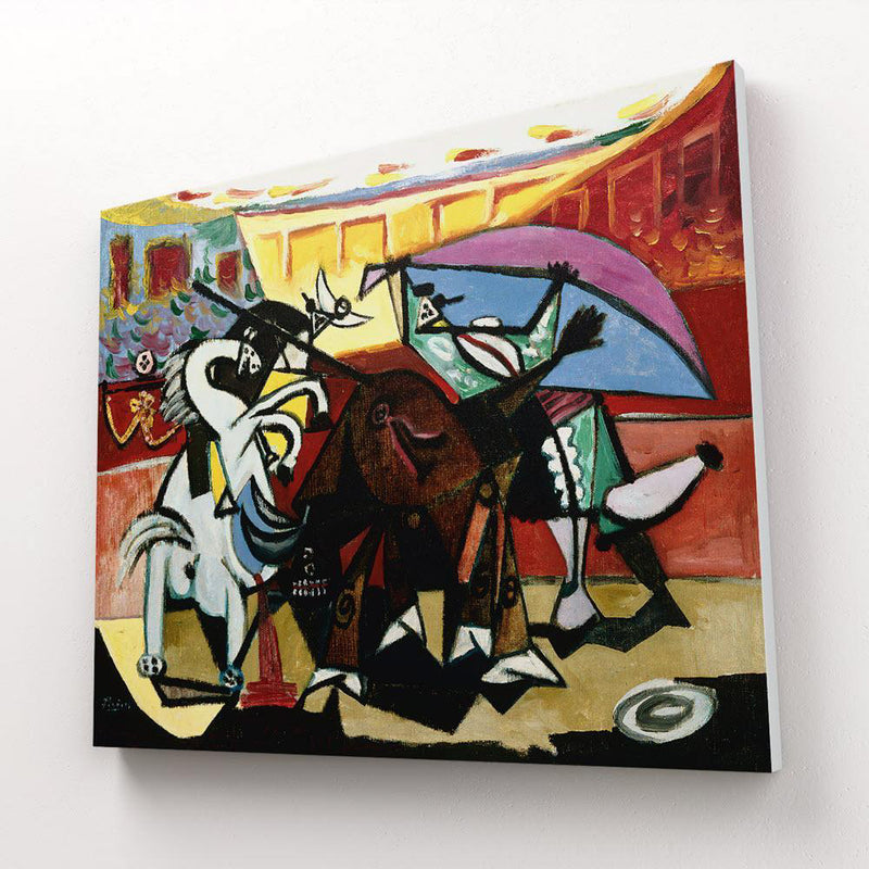 Bullfight by Pablo Picasso - Canvas Mérida Fine Print Art