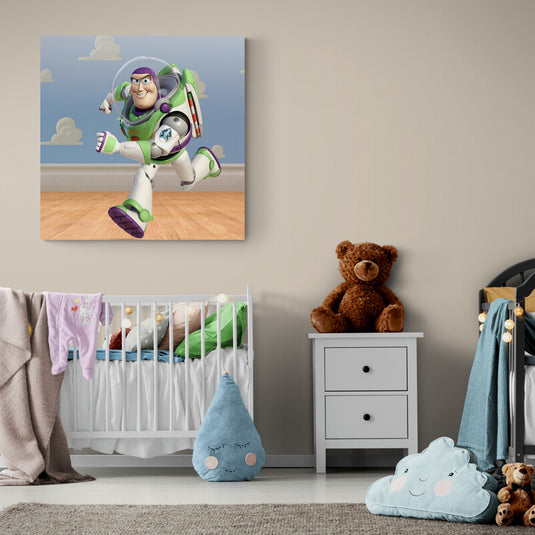 Buzz Lightyear Funny - Canvas Mérida Fine Print Art